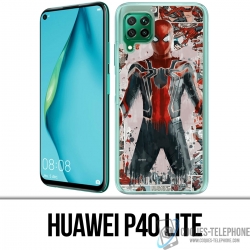 Huawei P40 Lite Case - Spiderman Comics Splash