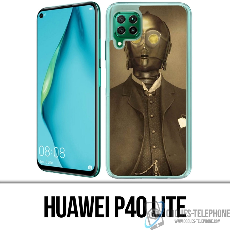 Coque Huawei P40 Lite - Star Wars Vintage C3Po