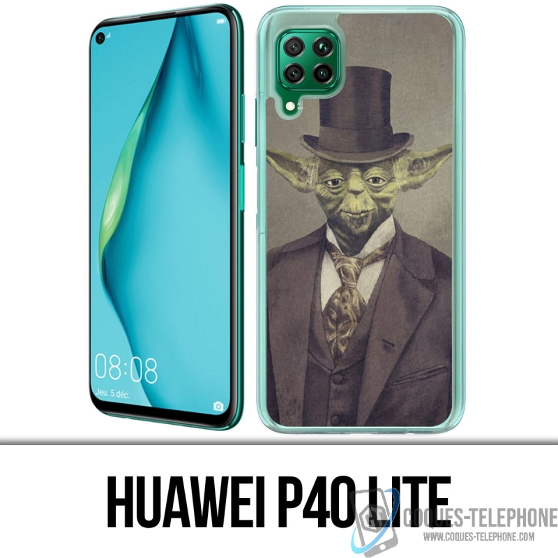 Huawei P40 Lite Case - Star Wars Vintage Yoda