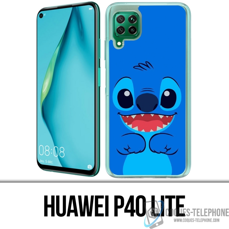 Funda Huawei P40 Lite - Azul cosido