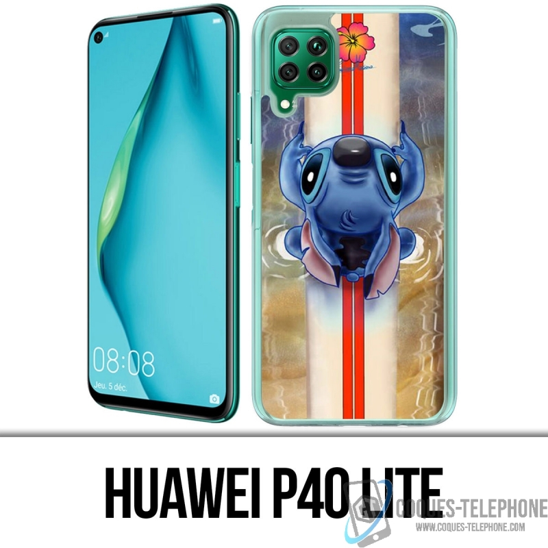 Huawei P40 Lite Case - Stitch Surf