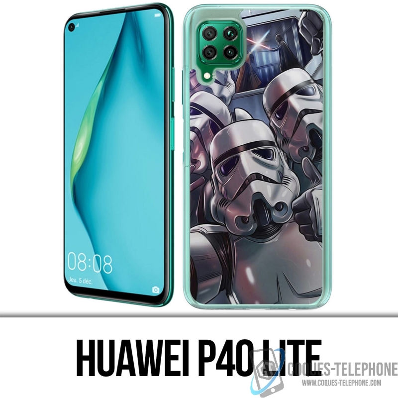 Huawei P40 Lite Case - Stormtrooper Selfie