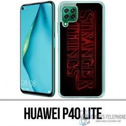 Funda Huawei P40 Lite - Logotipo de Stranger Things