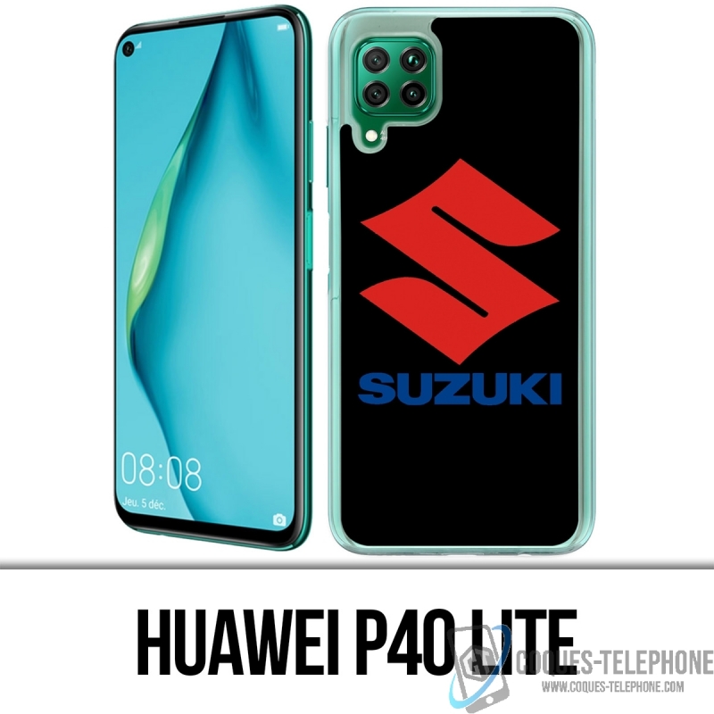 Custodia per Huawei P40 Lite - Logo Suzuki