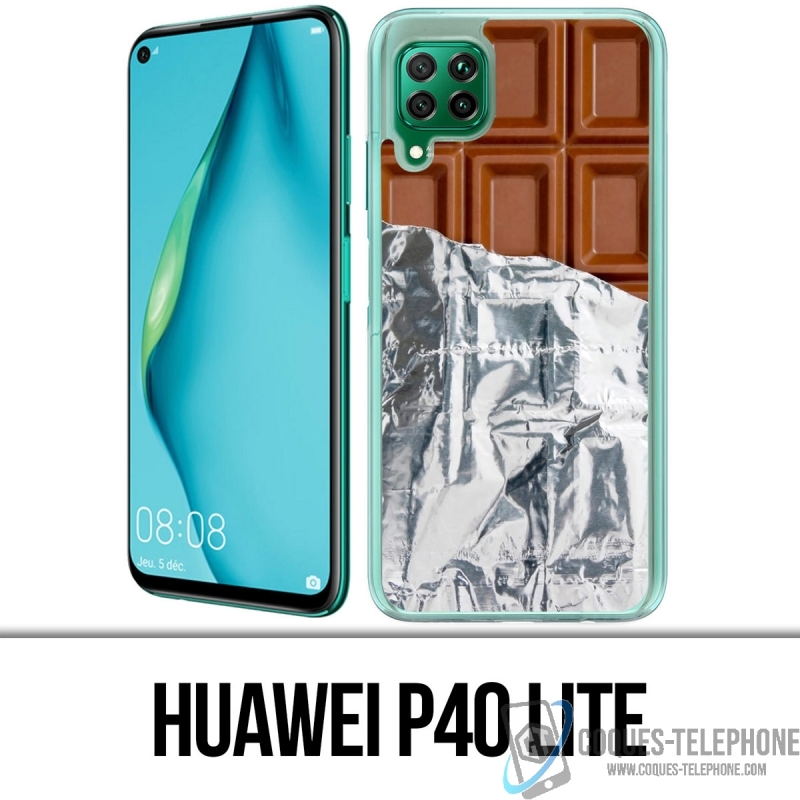 Custodia per Huawei P40 Lite - Tablet cioccolato in alluminio