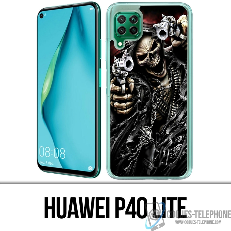 Custodia per Huawei P40 Lite - Teschio di pistola