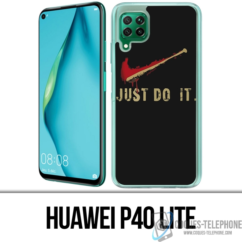 Huawei P40 Lite Case - Walking Dead Negan Mach es einfach