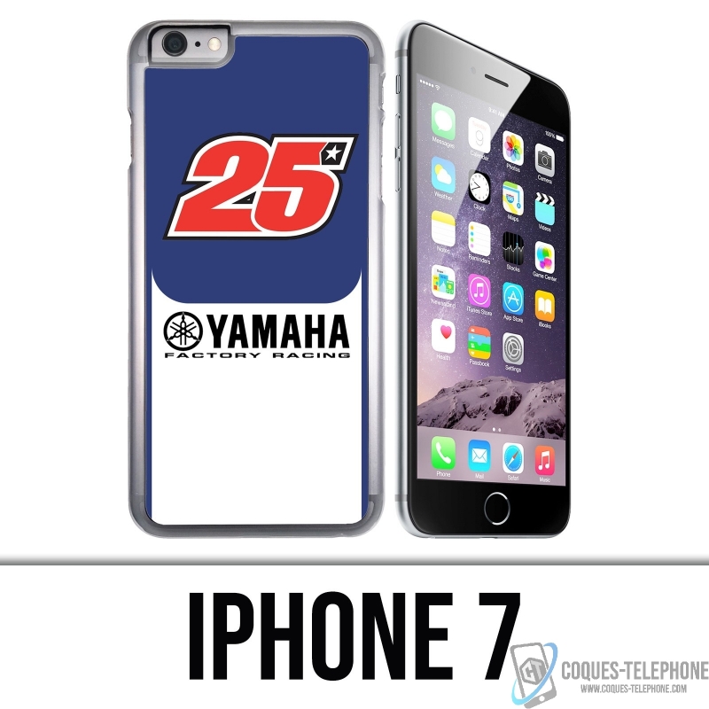 Coque iPhone 7 - Yamaha Racing 25 Vinales Motogp