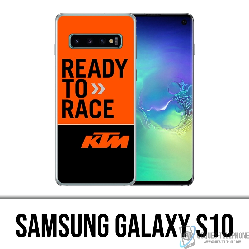 Coque Samsung Galaxy S10 - Ktm Ready To Race