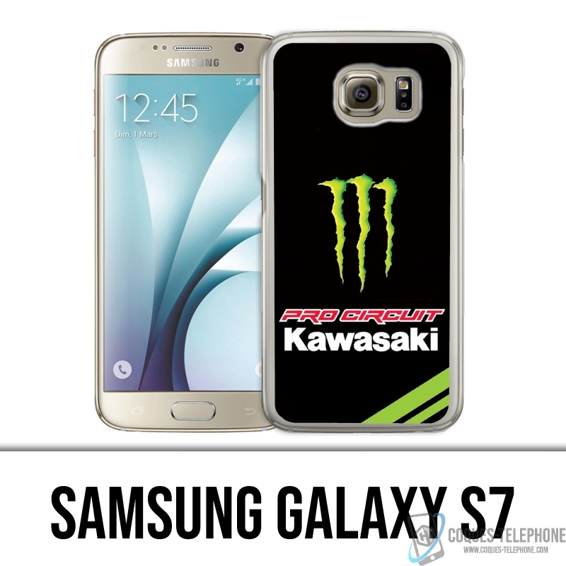 Coque Samsung Galaxy S7  - Kawasaki Pro Circuit