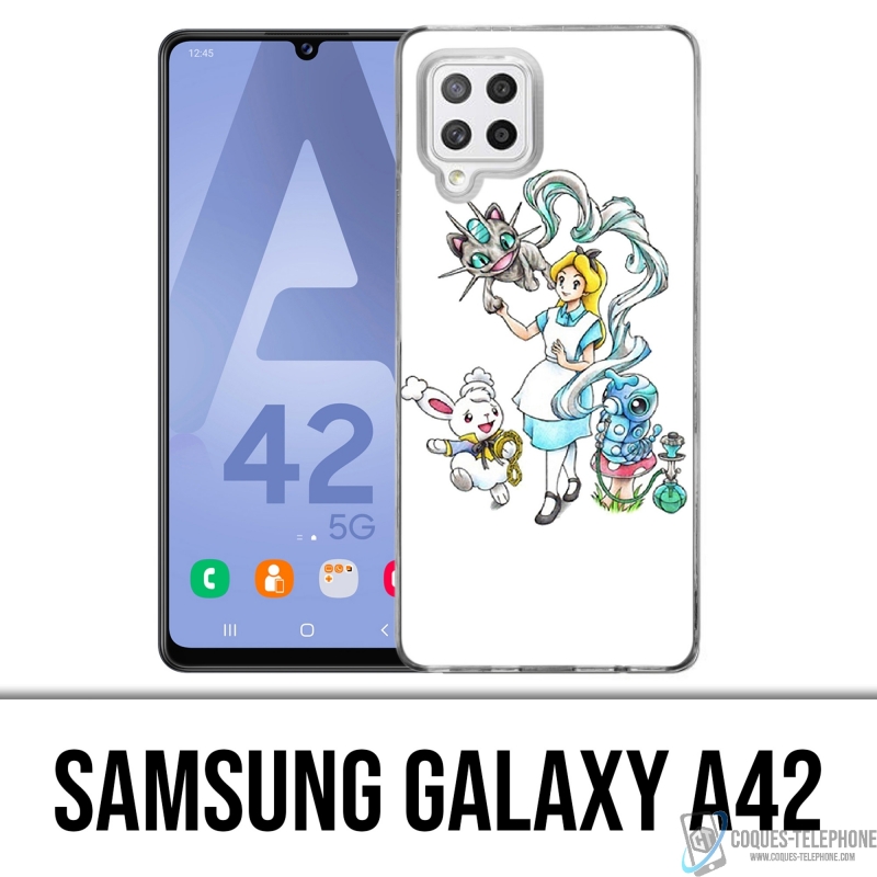 Samsung Galaxy A42 Case - Alice im Wunderland Pokémon