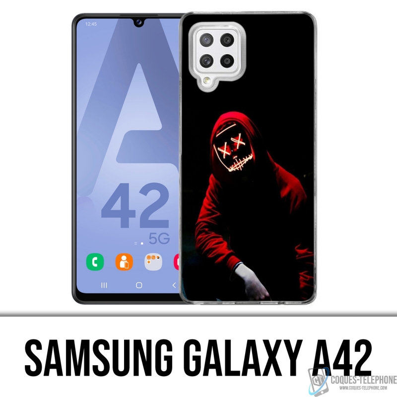 Funda Samsung Galaxy A42 - Máscara de pesadilla americana