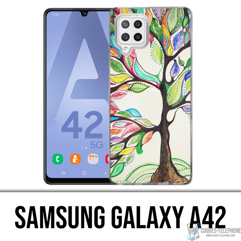 Samsung Galaxy A42 Case - Multicolor Tree