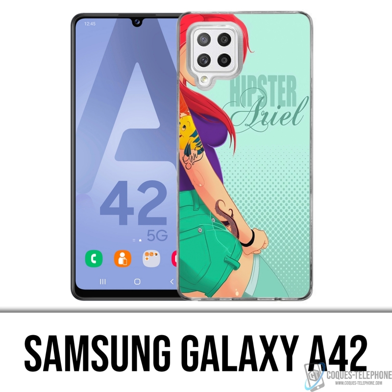 Coque Samsung Galaxy A42 - Ariel Sirène Hipster