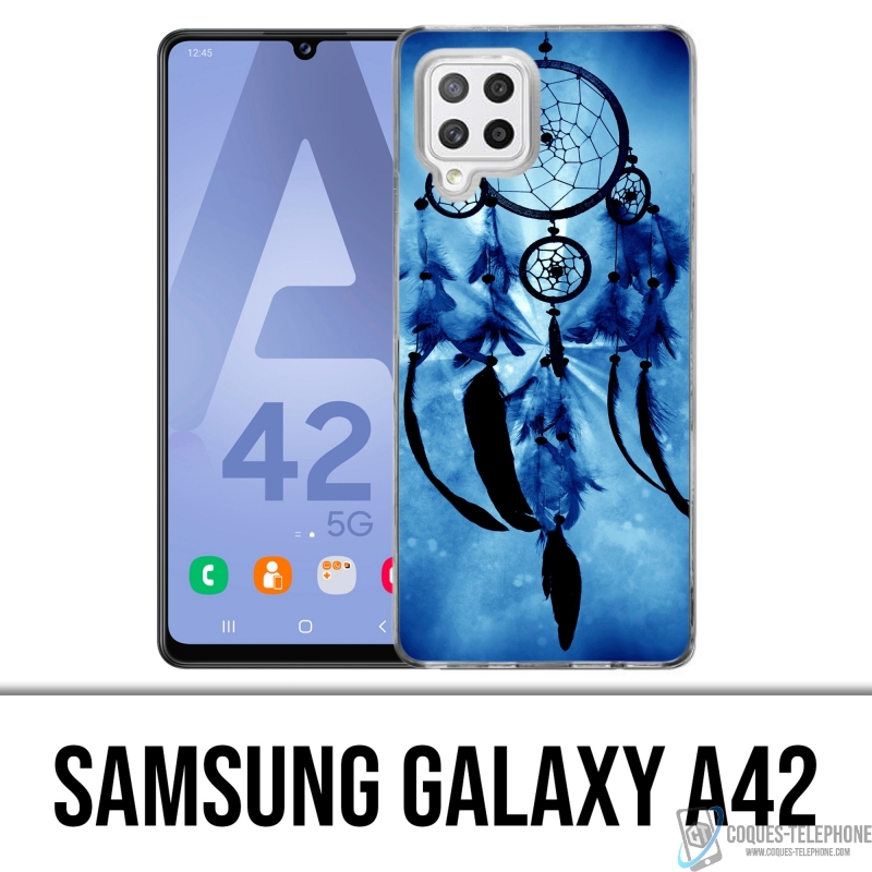 Custodia per Samsung Galaxy A42 - Acchiappasogni blu