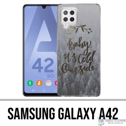 Custodia per Samsung Galaxy A42 - Baby Cold Outside
