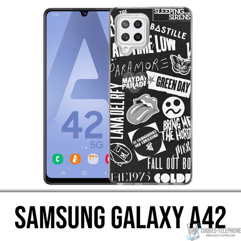 Custodia per Samsung Galaxy A42 - Rock Badge