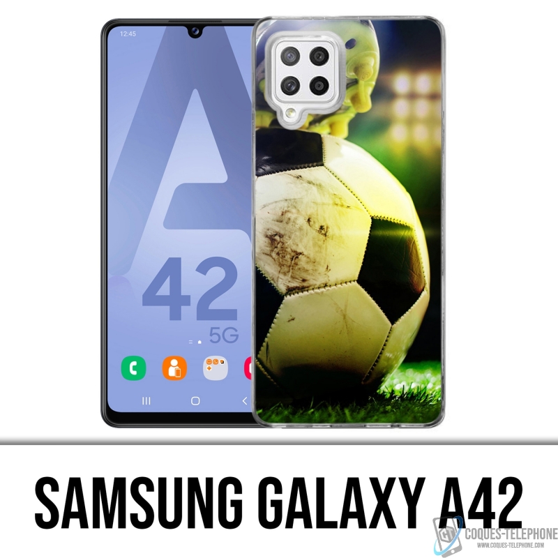 Coque Samsung Galaxy A42 - Ballon Football Pied