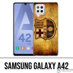 Funda Samsung Galaxy A42 - Fútbol Barcelona Vintage