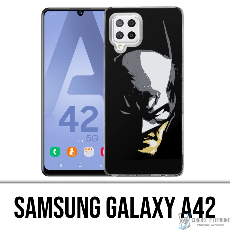 Funda Samsung Galaxy A42 - Batman Paint Face
