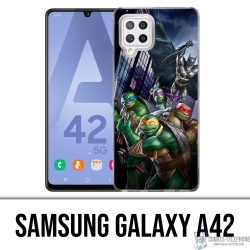 Funda Samsung Galaxy A42 - Batman Vs Teenage Mutant Ninja Turtles