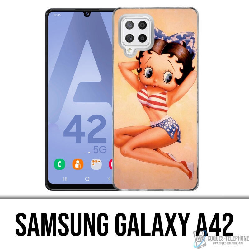 Custodia per Samsung Galaxy A42 - Betty Boop Vintage