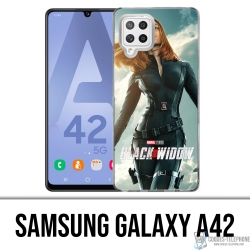 Funda Samsung Galaxy A42 - Black Widow Movie