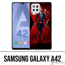 Póster Funda Samsung Galaxy A42 - Black Widow