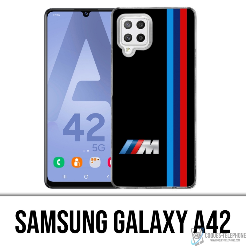 Coque Samsung Galaxy A42 - Bmw M Performance Noir