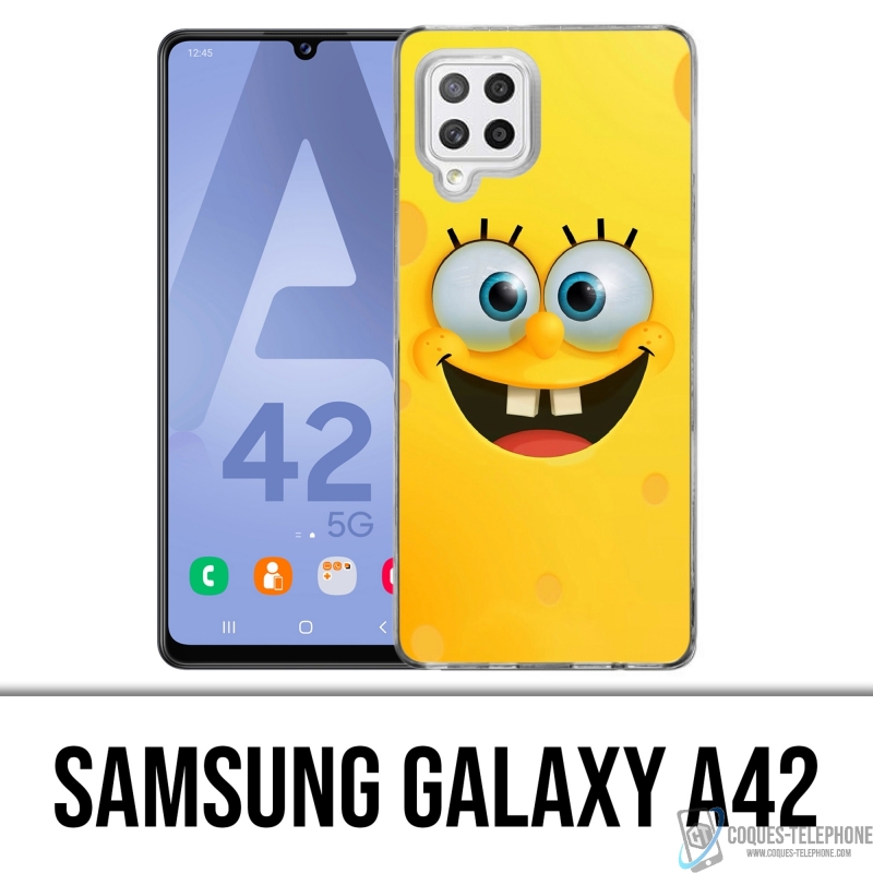 Custodia per Samsung Galaxy A42 - Sponge Bob