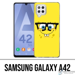 Funda Samsung Galaxy A42 - Gafas Bob Esponja