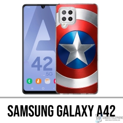 Coque Samsung Galaxy A42 - Bouclier Captain America Avengers