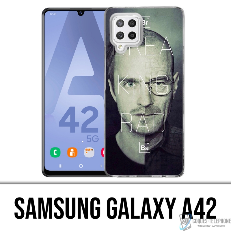 Coque Samsung Galaxy A42 - Breaking Bad Visages