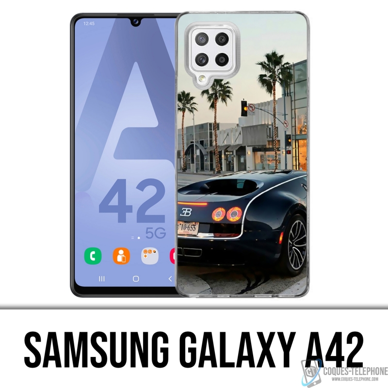 Coque Samsung Galaxy A42 - Bugatti Veyron City