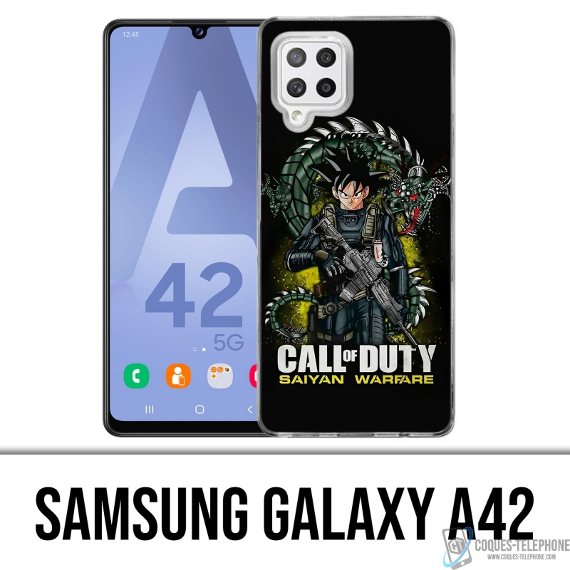 Samsung Galaxy A42 Case - Call Of Duty X Dragon Ball Saiyajin Krieg