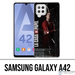 Custodia per Samsung Galaxy A42 - Casa De Papel - Denver