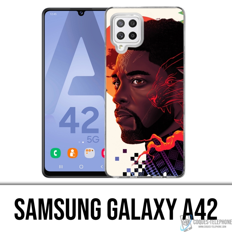 Coque Samsung Galaxy A42 - Chadwick Black Panther