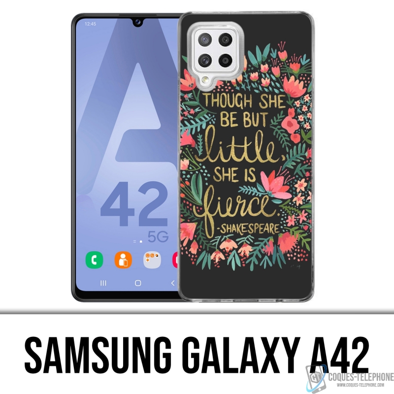 Custodia per Samsung Galaxy A42 - Citazione di Shakespeare