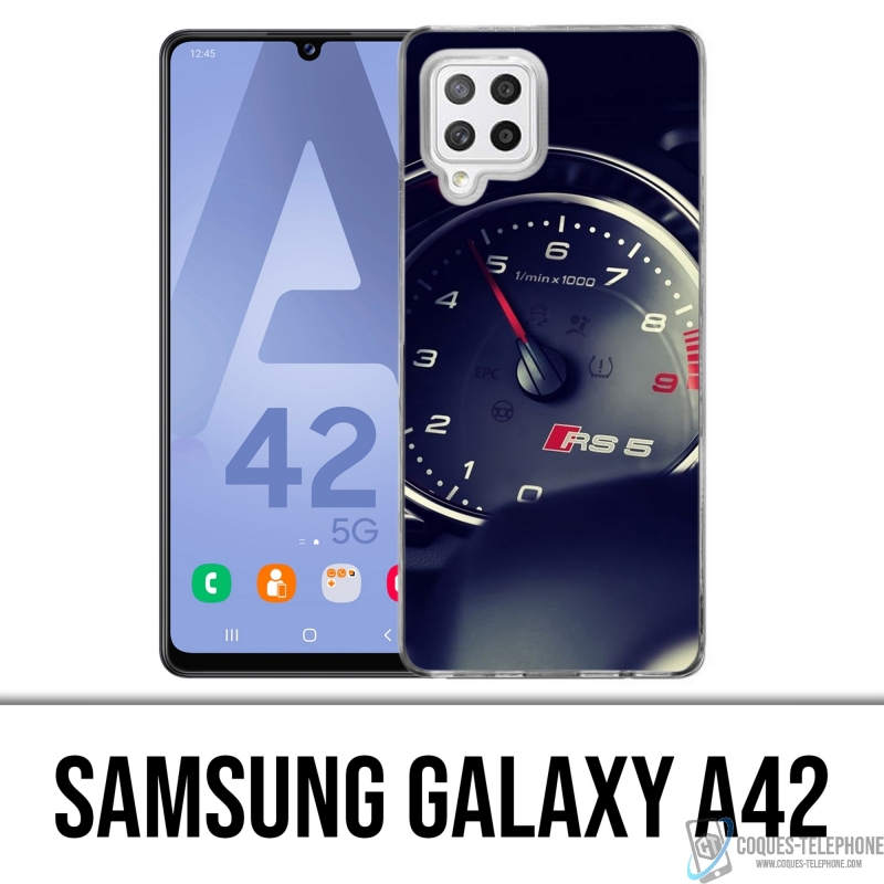 Custodia per Samsung Galaxy A42 - Tachimetro Audi Rs5