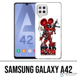 Coque Samsung Galaxy A42 - Deadpool Mickey