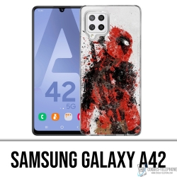 Custodia per Samsung Galaxy A42 - Deadpool Paintart