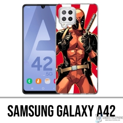 Coque Samsung Galaxy A42 - Deadpool Redsun