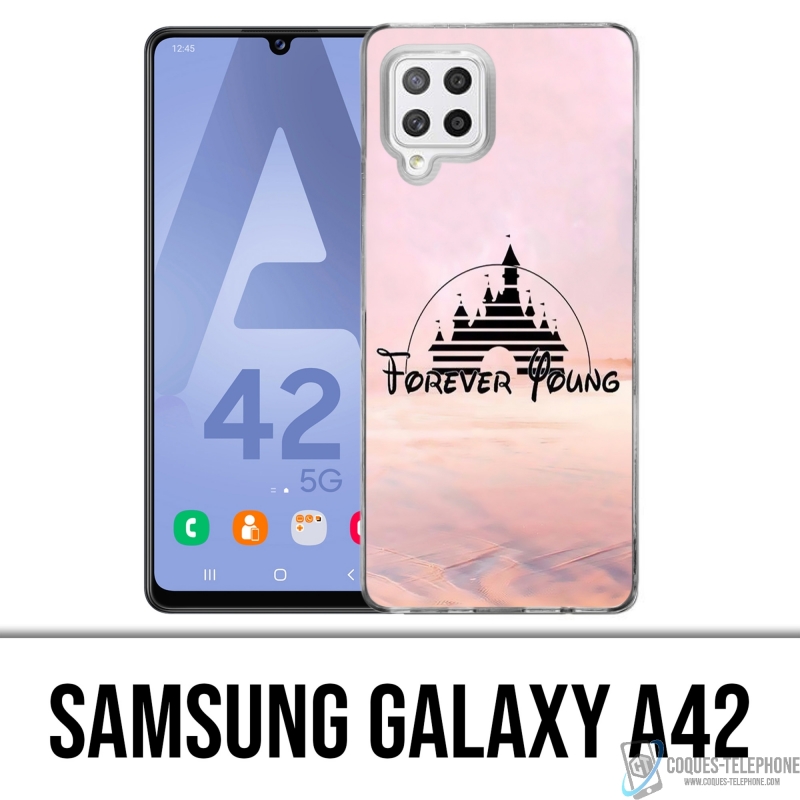 Samsung Galaxy A42 Case - Disney Forver Young Illustration