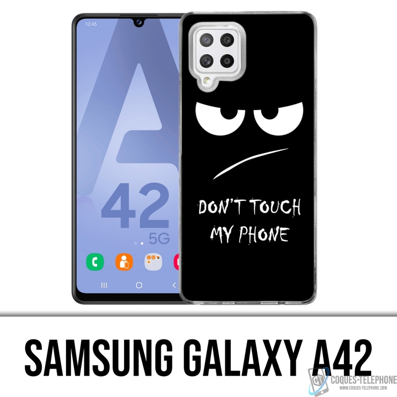 Samsung Galaxy A42 Case - Berühren Sie mein Telefon nicht wütend