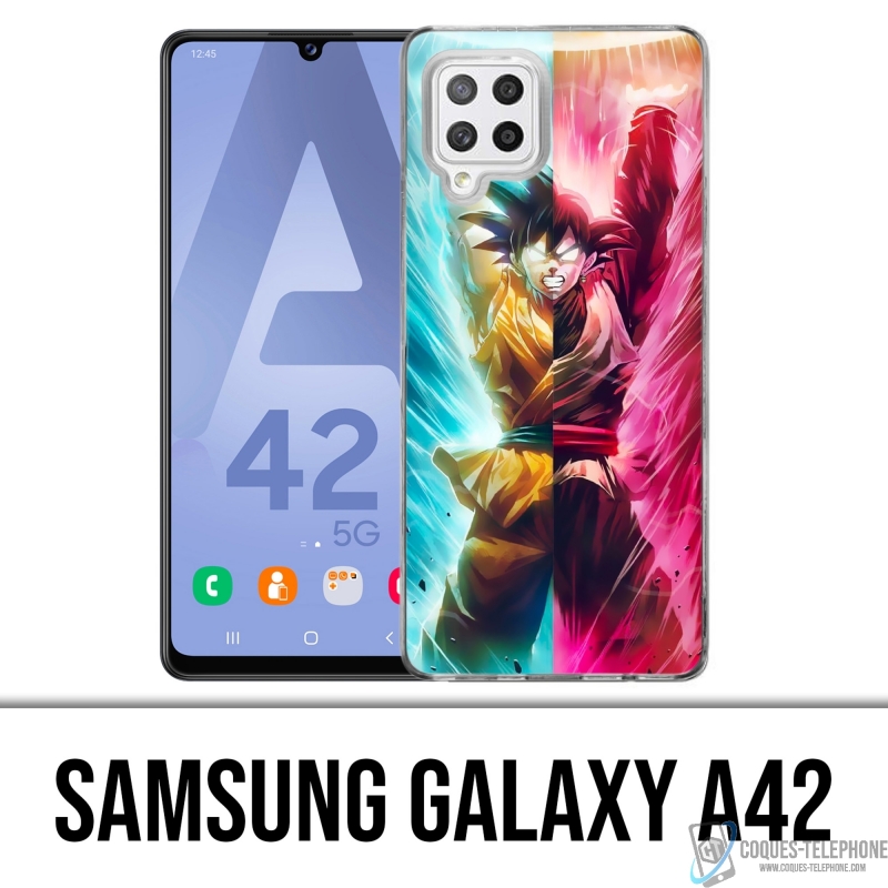 Custodia per Samsung Galaxy A42 - Dragon Ball Black Goku