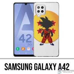 Custodia per Samsung Galaxy A42 - Dragon Ball Goku Crystal Ball