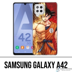 Custodia per Samsung Galaxy A42 - Dragon Ball Goku Super Saiyan