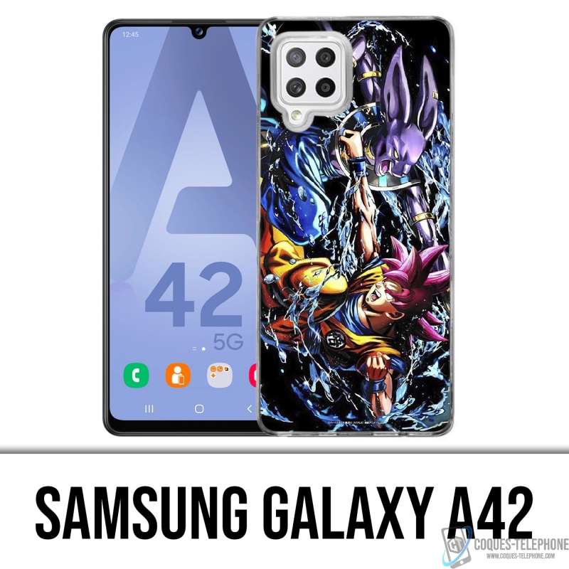 Funda Samsung Galaxy A42 - Dragon Ball Goku Vs Beerus