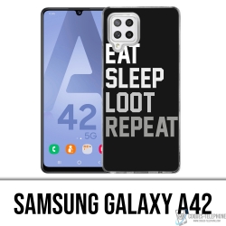 Funda Samsung Galaxy A42 - Eat Sleep Loot Repeat