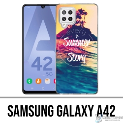Custodia per Samsung Galaxy A42 - Ogni estate ha una storia
